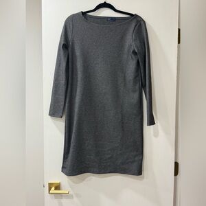 GAP Charcoal Long Sleeve Dress